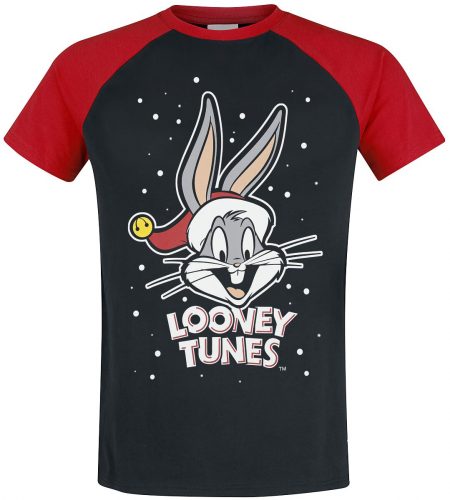 Looney Tunes Bugs Bunny Tričko cerná/cervená