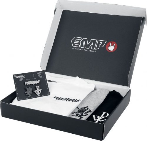 Powerwolf EMP Signature Collection Sada triček cerná/šedá/bílá