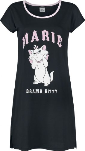 Aristocats Drama Kitty noční košile cerná/ružová