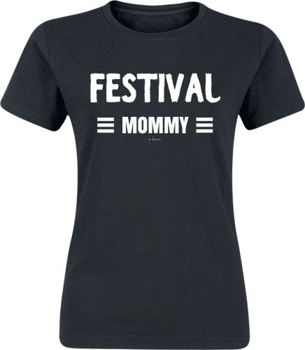 Alcohol & Party Festival Mommy Dámské tričko černá