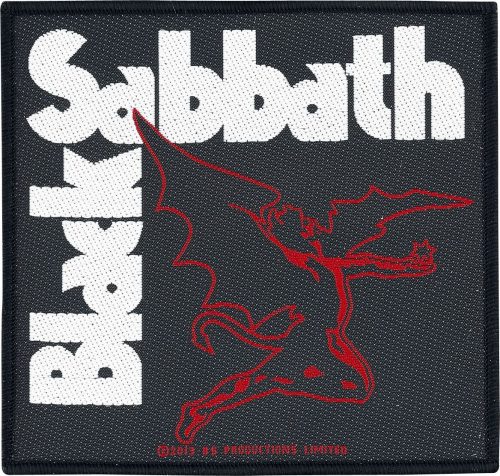 Black Sabbath Creature nášivka cerná/bílá/cervená