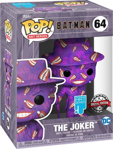 Batman The Joker (Art Series) (inklusive Protector Box) Vinyl Figur 64 Sberatelská postava standard