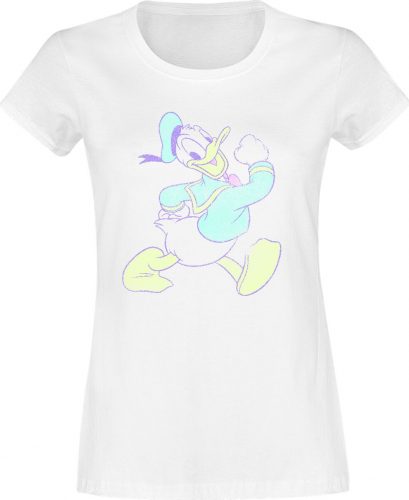 Mickey & Minnie Mouse Neon Donald Dámské tričko bílá