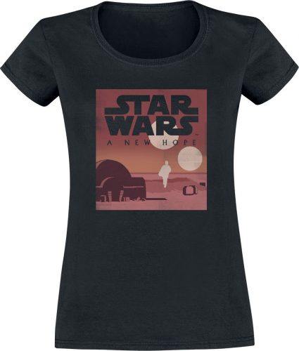 Star Wars New Hope Dámské tričko černá