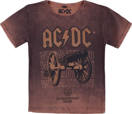 AC/DC For Those About To Rock detské tricko hnědá