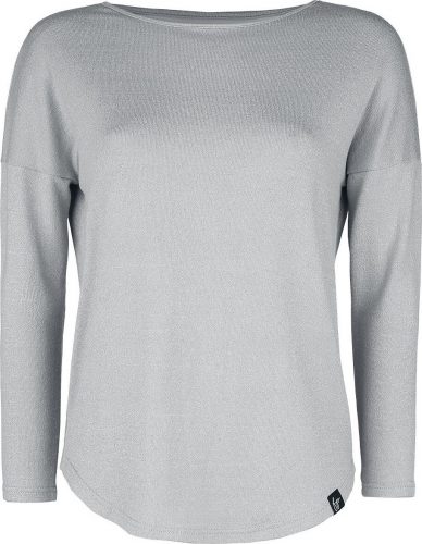 Forplay Lina Dámské tričko s dlouhými rukávy světle šedá