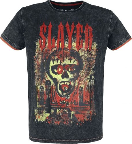 Slayer EMP Signature Collection Tričko tmavě šedá