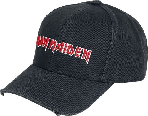 Iron Maiden Logo - Baseball Cap Baseballová kšiltovka černá