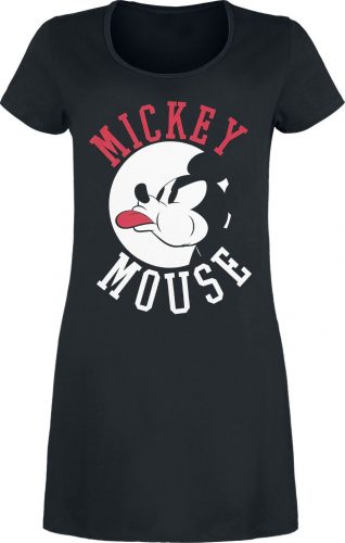 Mickey & Minnie Mouse Tongue Out Šaty černá