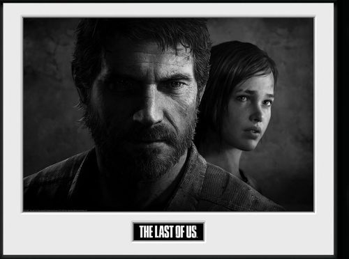 The Last Of Us Black And White Obraz na zeď standard