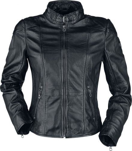 Gipsy Kina S18 LEGV Dámská kožená bunda černá
