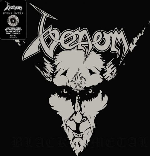 Venom Black metal LP barevný