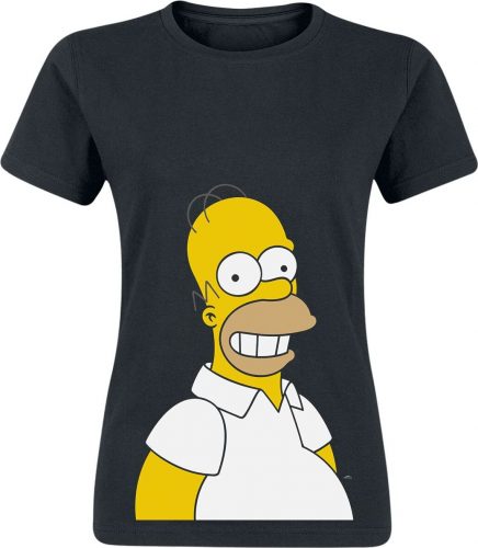 Die Simpsons Homer - Big Head Dámské tričko černá