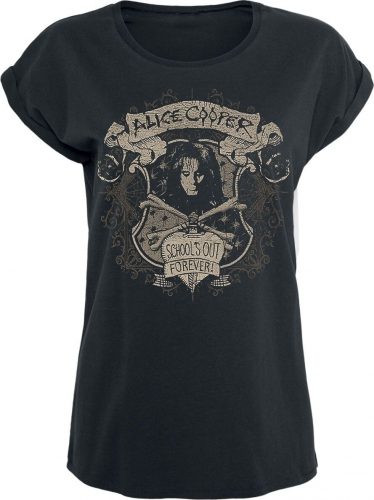 Alice Cooper School's Out Crest Dámské tričko černá
