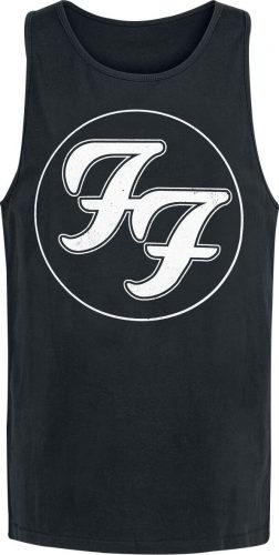 Foo Fighters Logo In Circle Tank top černá