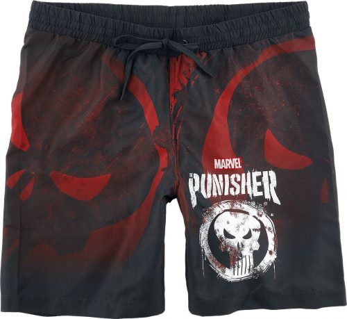 The Punisher The Punisher - Logo and Letttering Pánské plavky vícebarevný