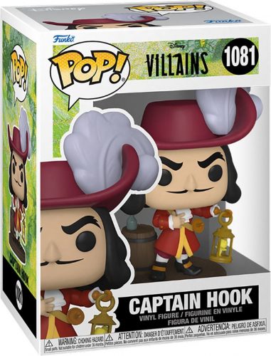 Disney Villains Captain Hook Vinyl Figur 1081 Sberatelská postava standard