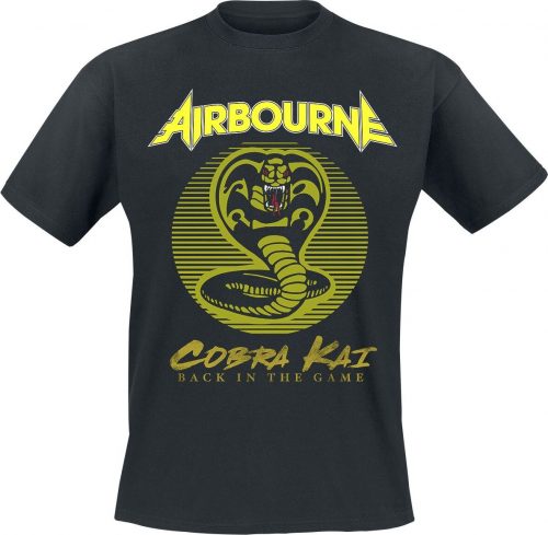Airbourne Cobra Kai Tričko černá