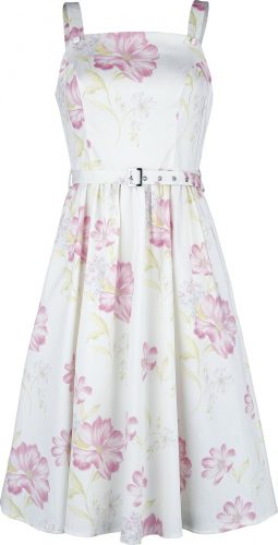 H&R London Carly Floral Swing Dress Šaty vícebarevný