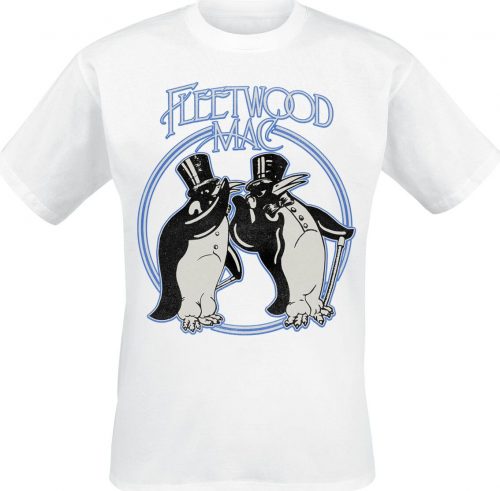 Fleetwood Mac Penguin Tričko bílá