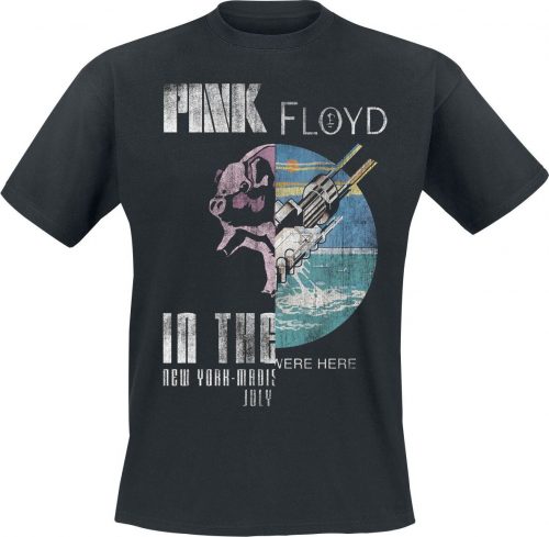 Pink Floyd Animals Wish You Were Here Splice Tričko černá