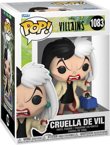Disney Villains Cruella de Vil Vinyl Figur 1083 Sberatelská postava standard