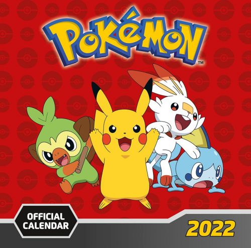 Pokémon Nástěnný kalendář 2022 Nástenný kalendář vícebarevný