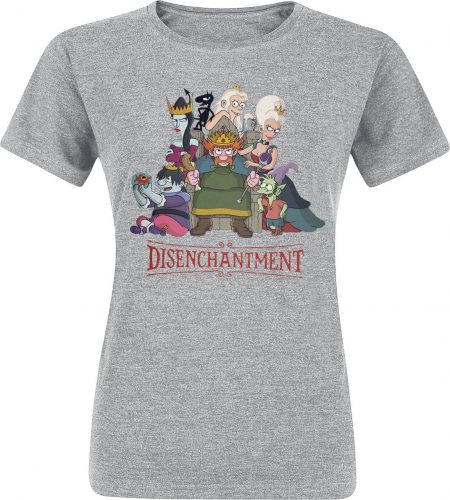 Disenchantment Disenchantment Dámské tričko šedý vres