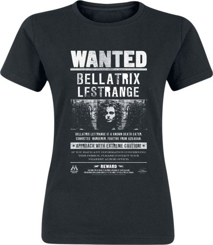 Harry Potter Wanted Dámské tričko černá