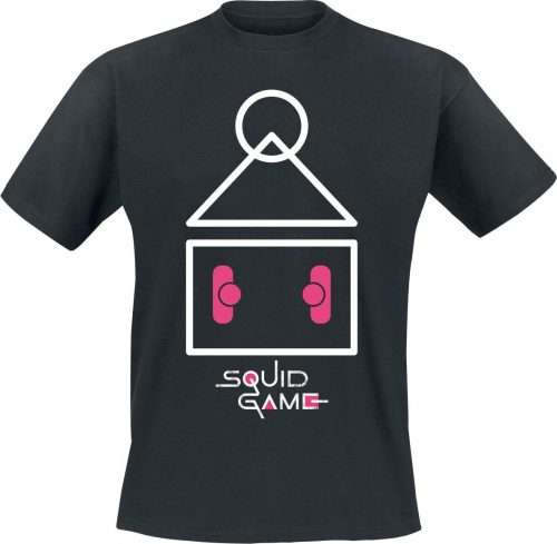 Squid Game Symbol Tričko černá