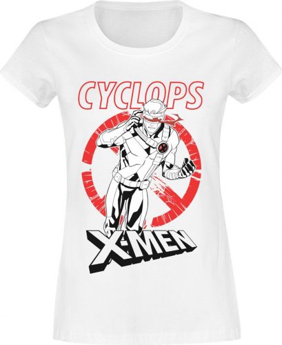 X-Men Cyclops Dámské tričko bílá