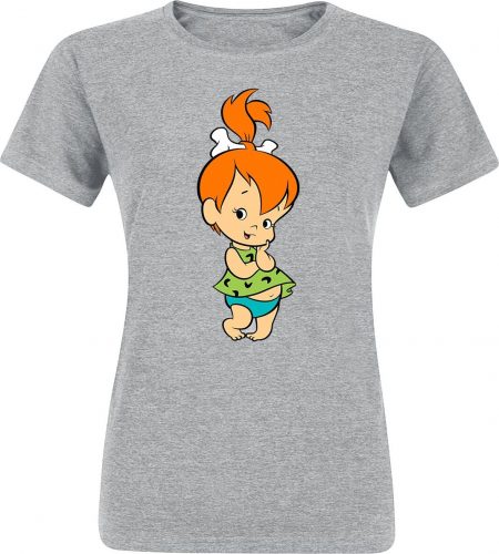 The Flintstones Pebbles Dámské tričko šedý vres