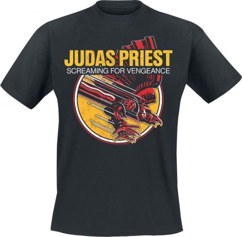 Judas Priest Graphic Circle Volume 2 Tričko černá