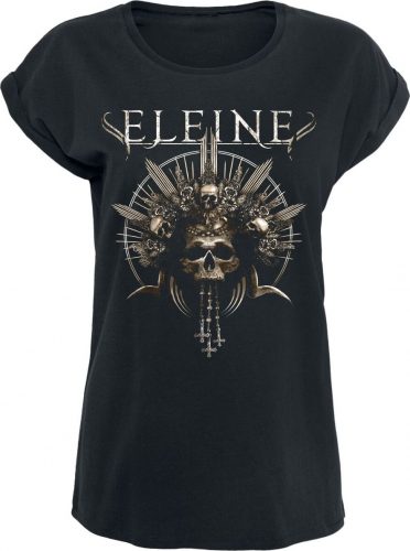 Eleine Crowned Dámské tričko černá