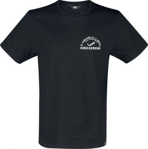 King Kerosin Classic T-Shirt El caballero Tričko černá