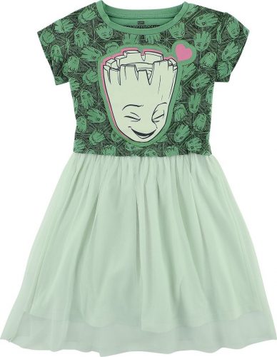 Strážci galaxie Groot detské šaty zelená