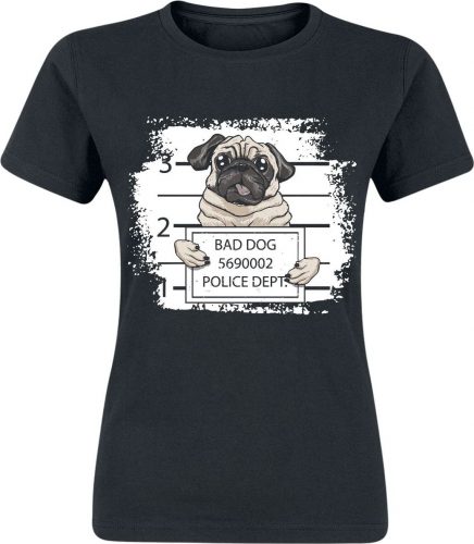 Tierisch Bad Dog Dámské tričko černá