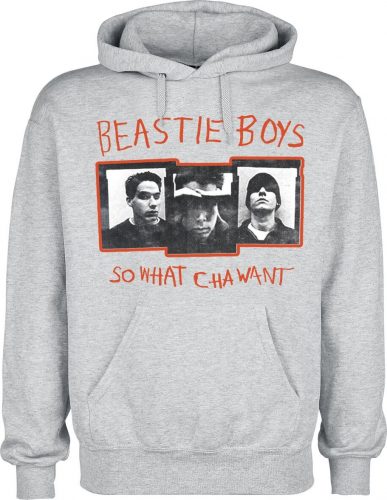 Beastie Boys So Watcha Want Mikina s kapucí šedá