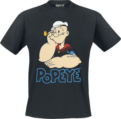 Popeye Popeye Pose Tričko černá