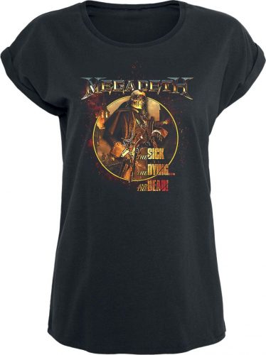 Megadeth Circle Album Art Dámské tričko černá