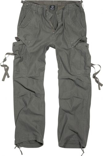 Brandit M65 Vintage Trousers Kalhoty olivová