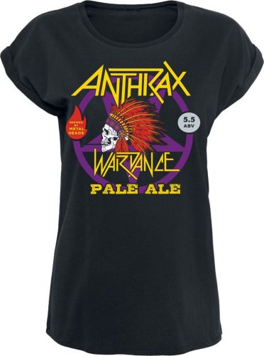 Anthrax Wardance Dámské tričko černá