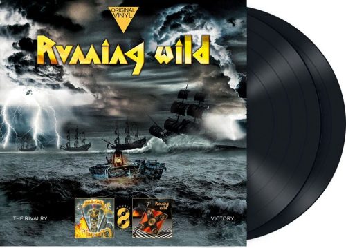 Running Wild Original vinyl classics: The rivalry + Victory 2-LP standard