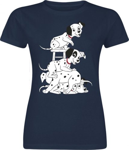 101 dalmatinů Chair Dámské tričko námořnická modrá