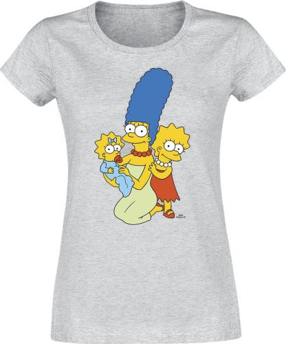Die Simpsons Girls support Girls Dámské tričko šedá