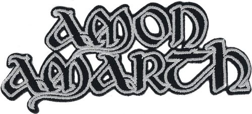 Amon Amarth Cut-Out Logo nášivka černá