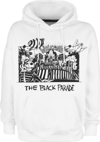 My Chemical Romance The Black Parade XV Marching Frame Mikina s kapucí bílá