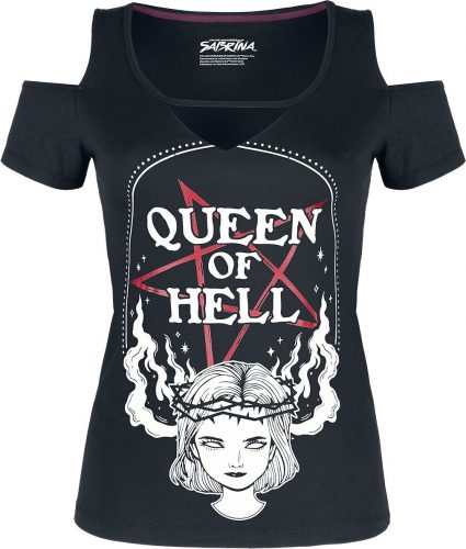 Chilling Adventures of Sabrina Queen of Hell Dámské tričko černá