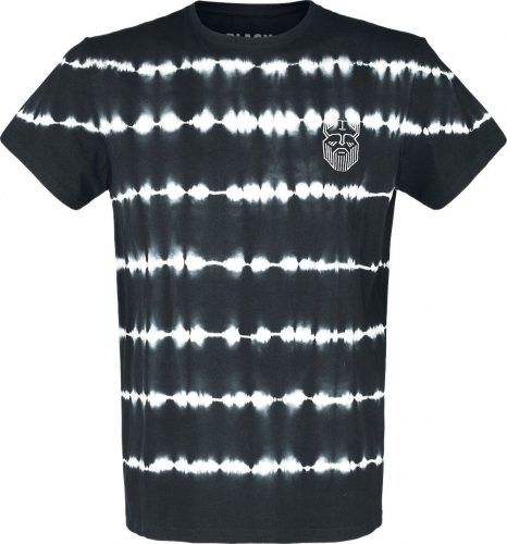 Black Premium by EMP T-Shirt im Batik Look Tričko černá