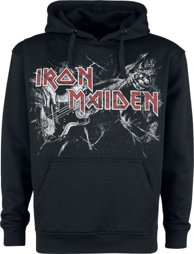 Iron Maiden Fear Live Flames Mikina s kapucí černá